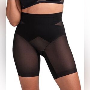 New Honeylove SuperPower Mid Rise Compression Shapewear Shorts Runway Sz L